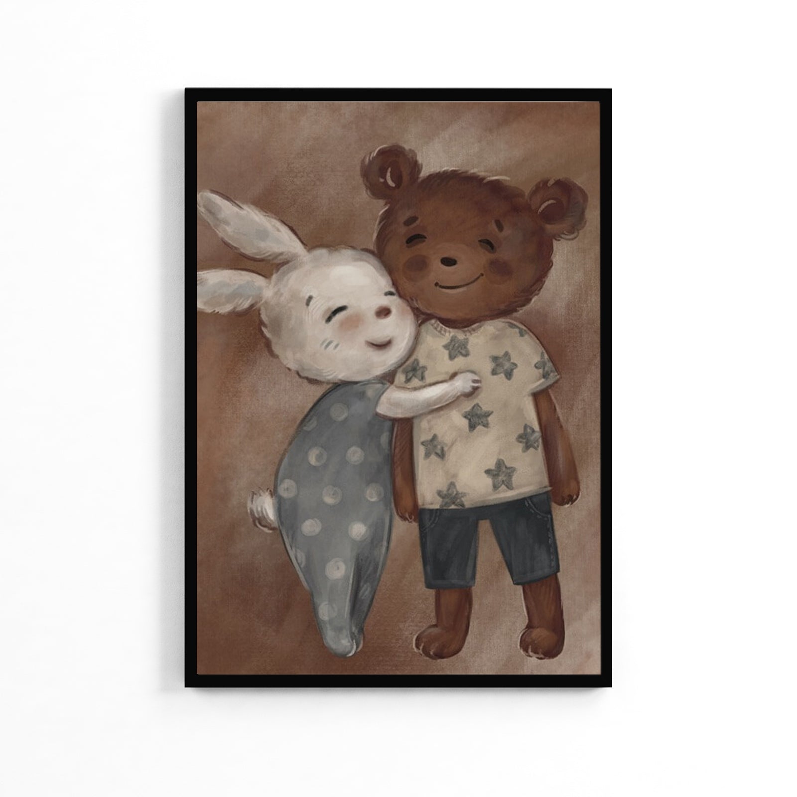 Плакат «Друзья вместе» для детей