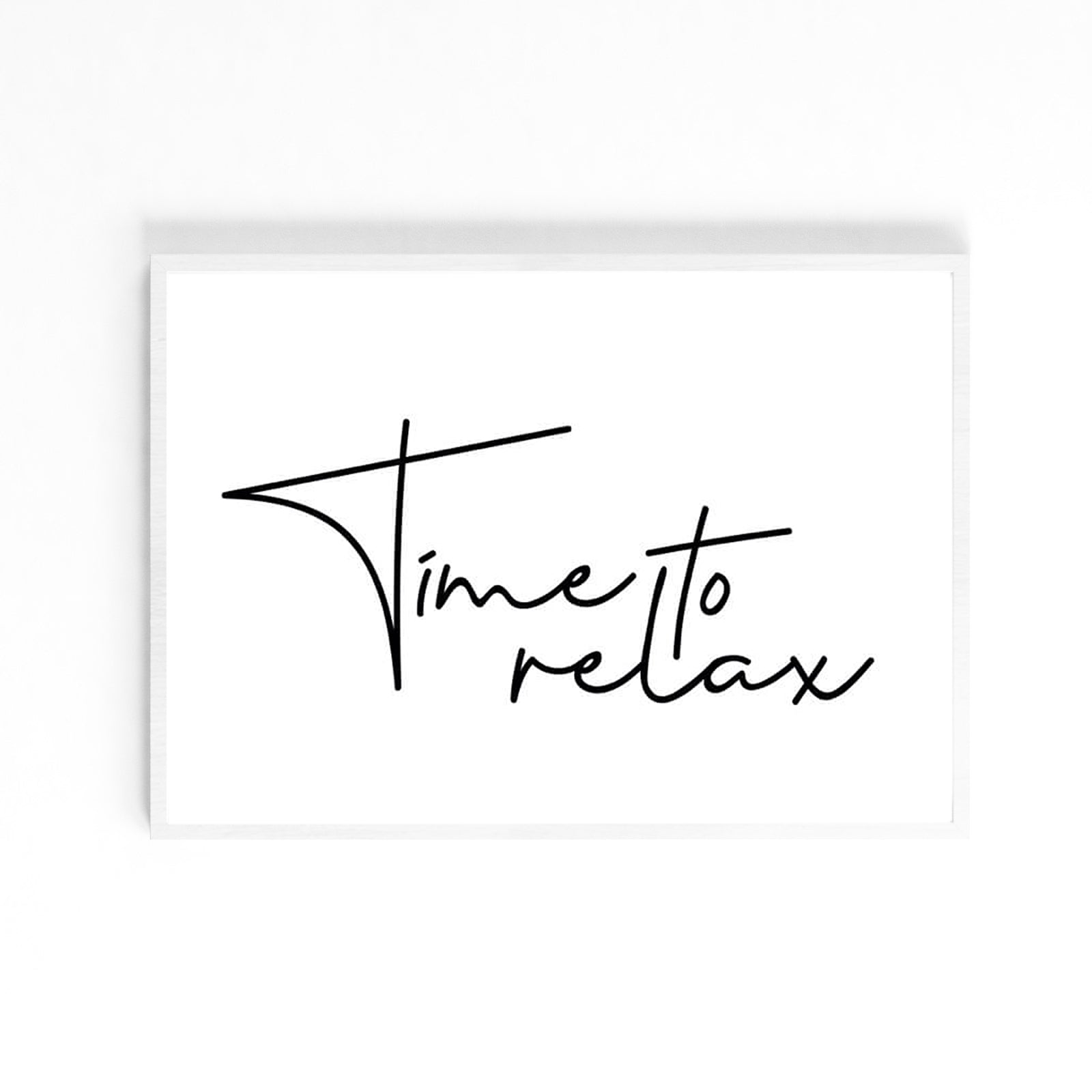 Lettering Time to Poster image