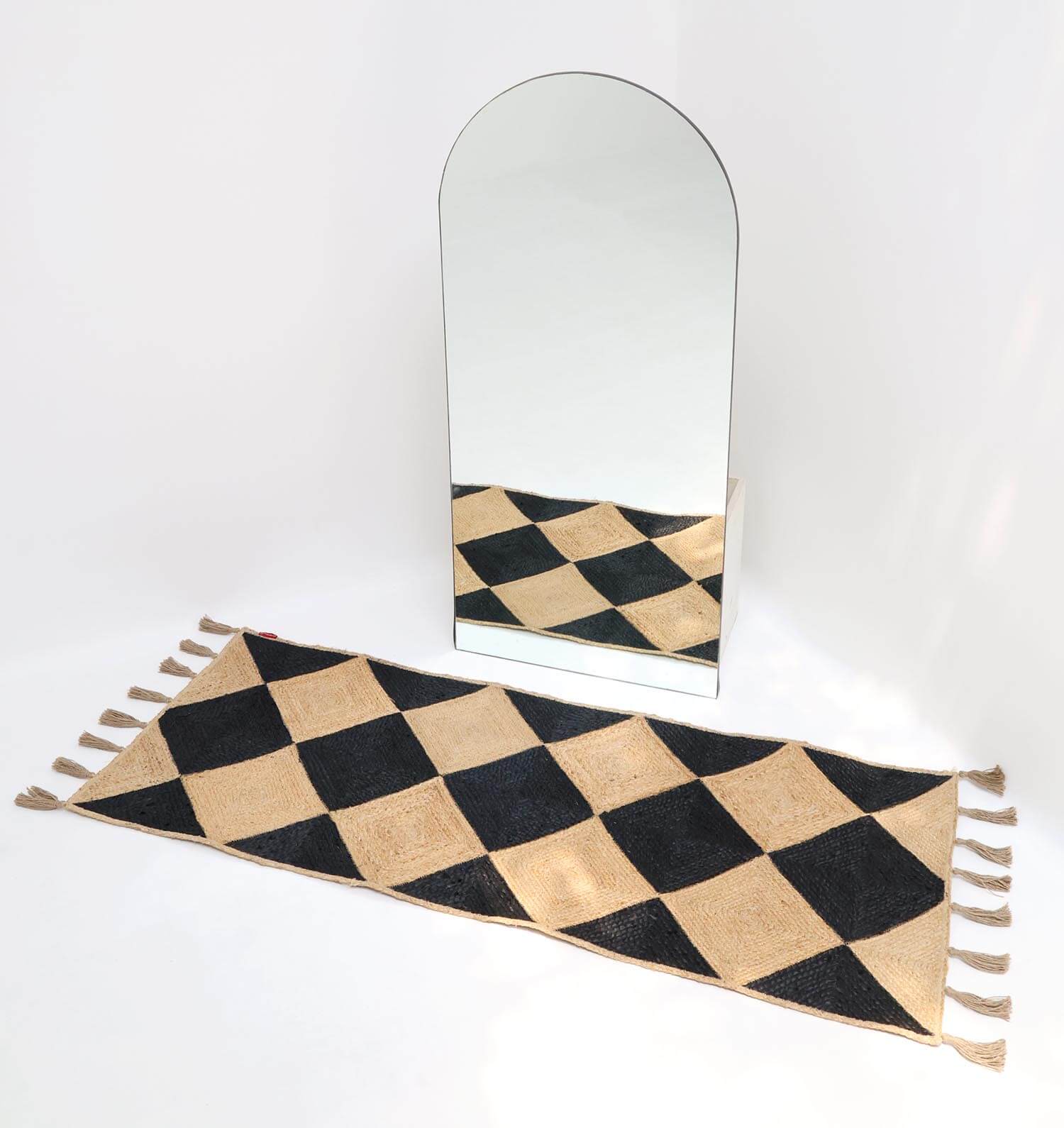 Gilded Quilt Braided Rug
