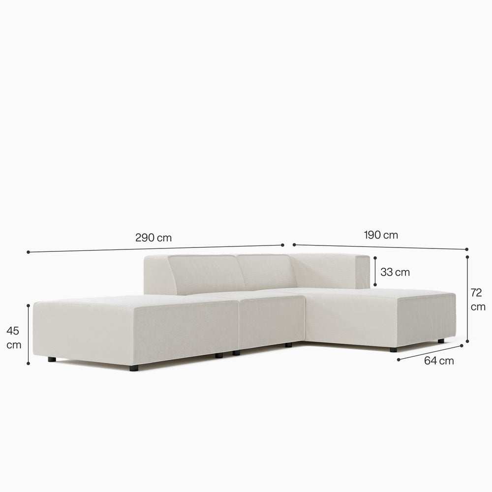 Boho 4-Seater Corner Sofa