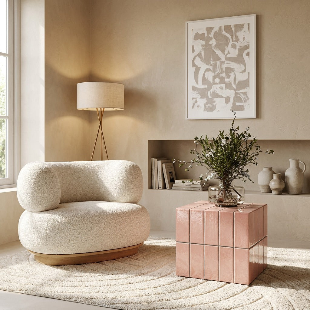 Fabio Tile Side Table