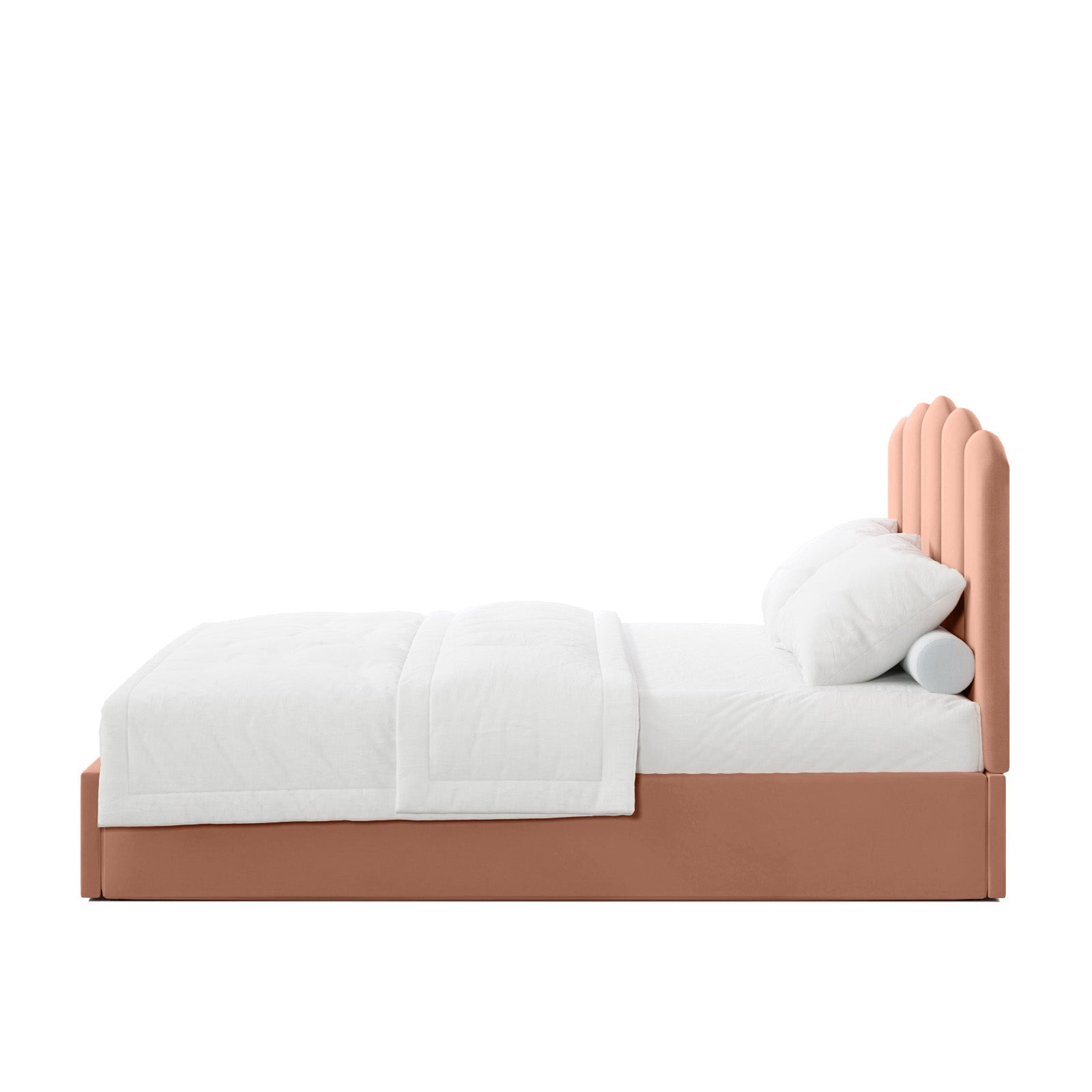 Soft Caramel King Size Bed