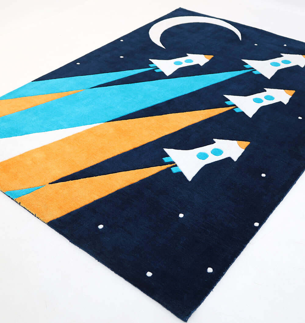 Space Adventure Kids Rug image