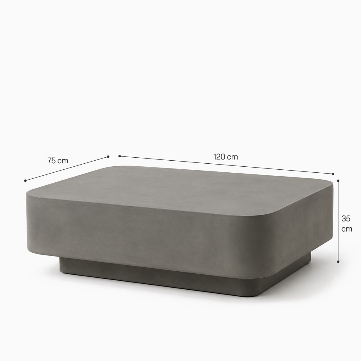 Ivy Microconcrete Coffee Table image
