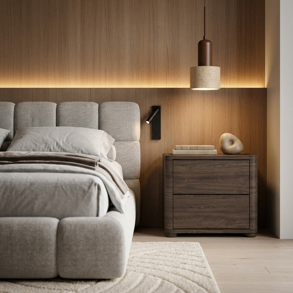 Maison 2-Tier Bedside Table