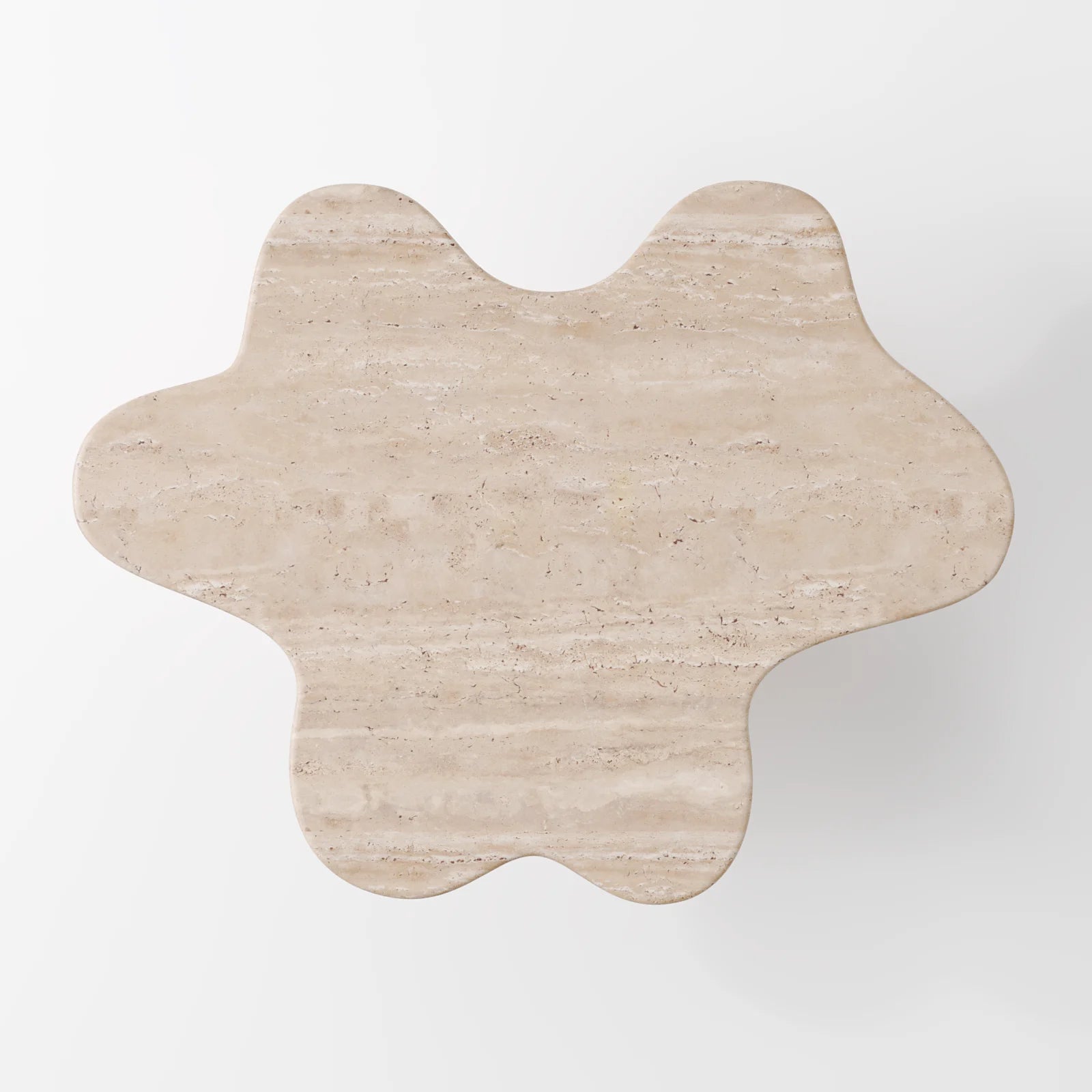 Lawrence Twin Pillars Base Coffee Table