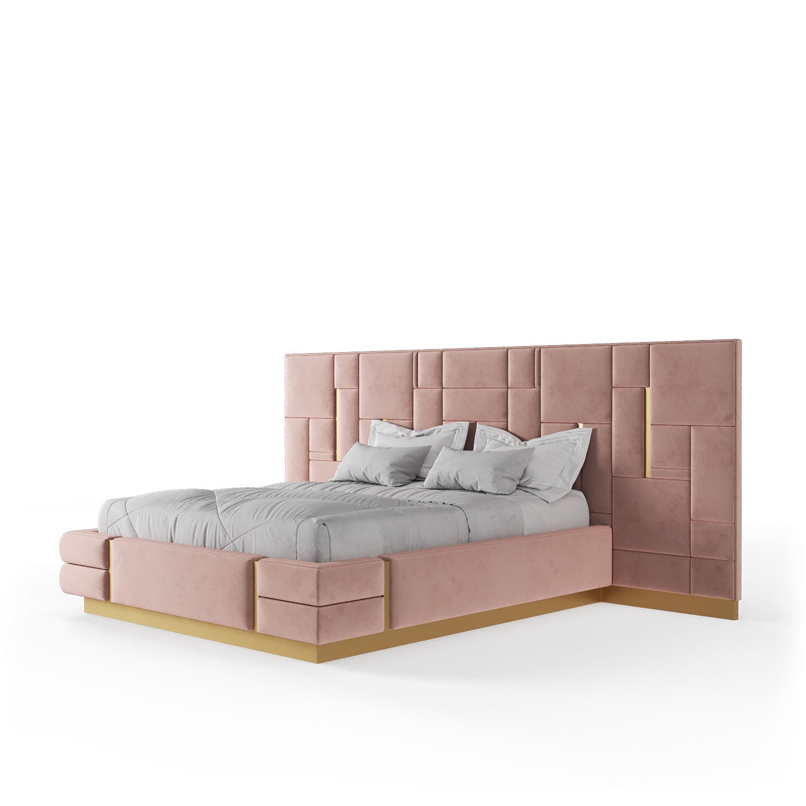 Art Deco King Size Bed