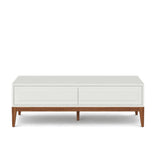 White & Walnut