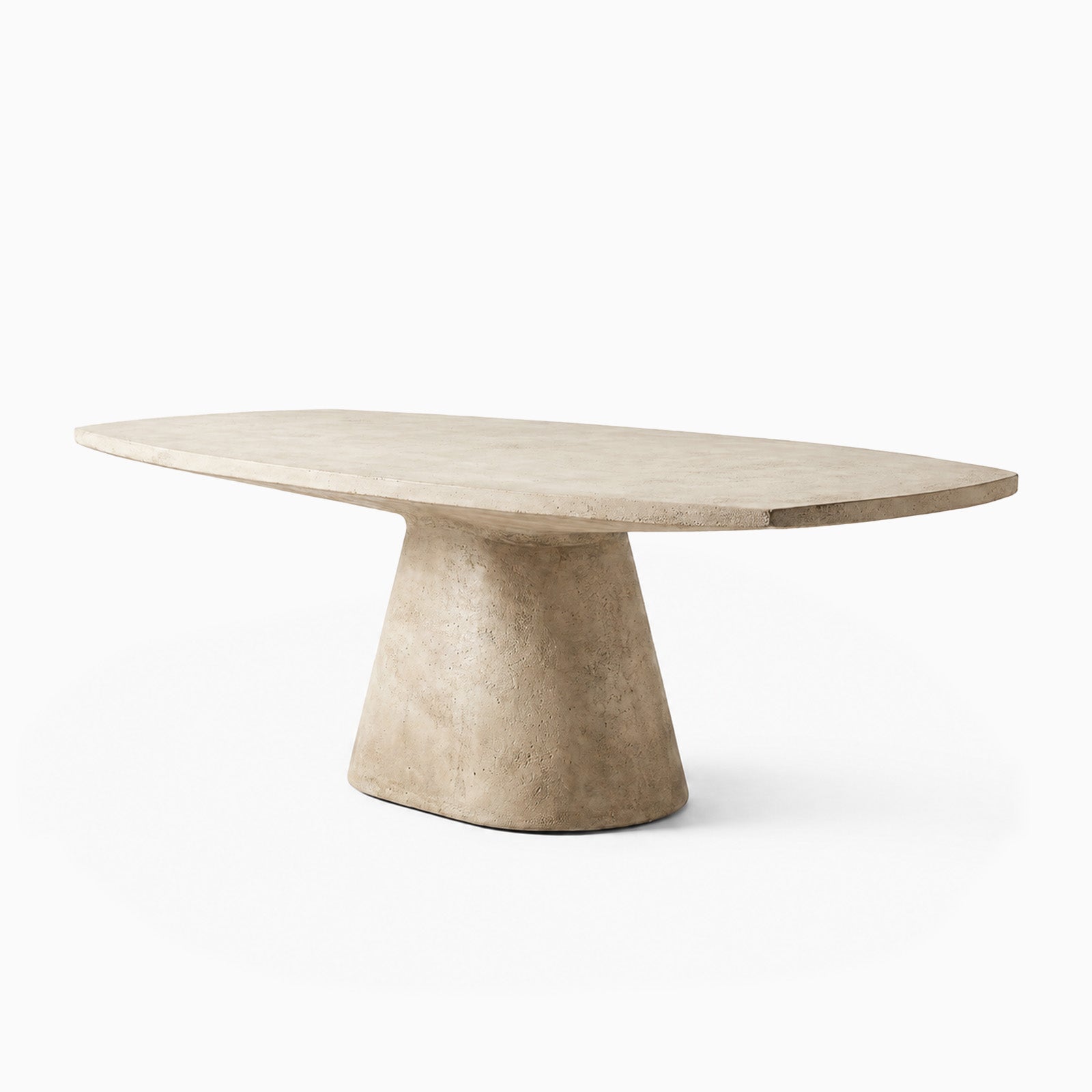 Bosa Cream Microconcrete Dining Table image