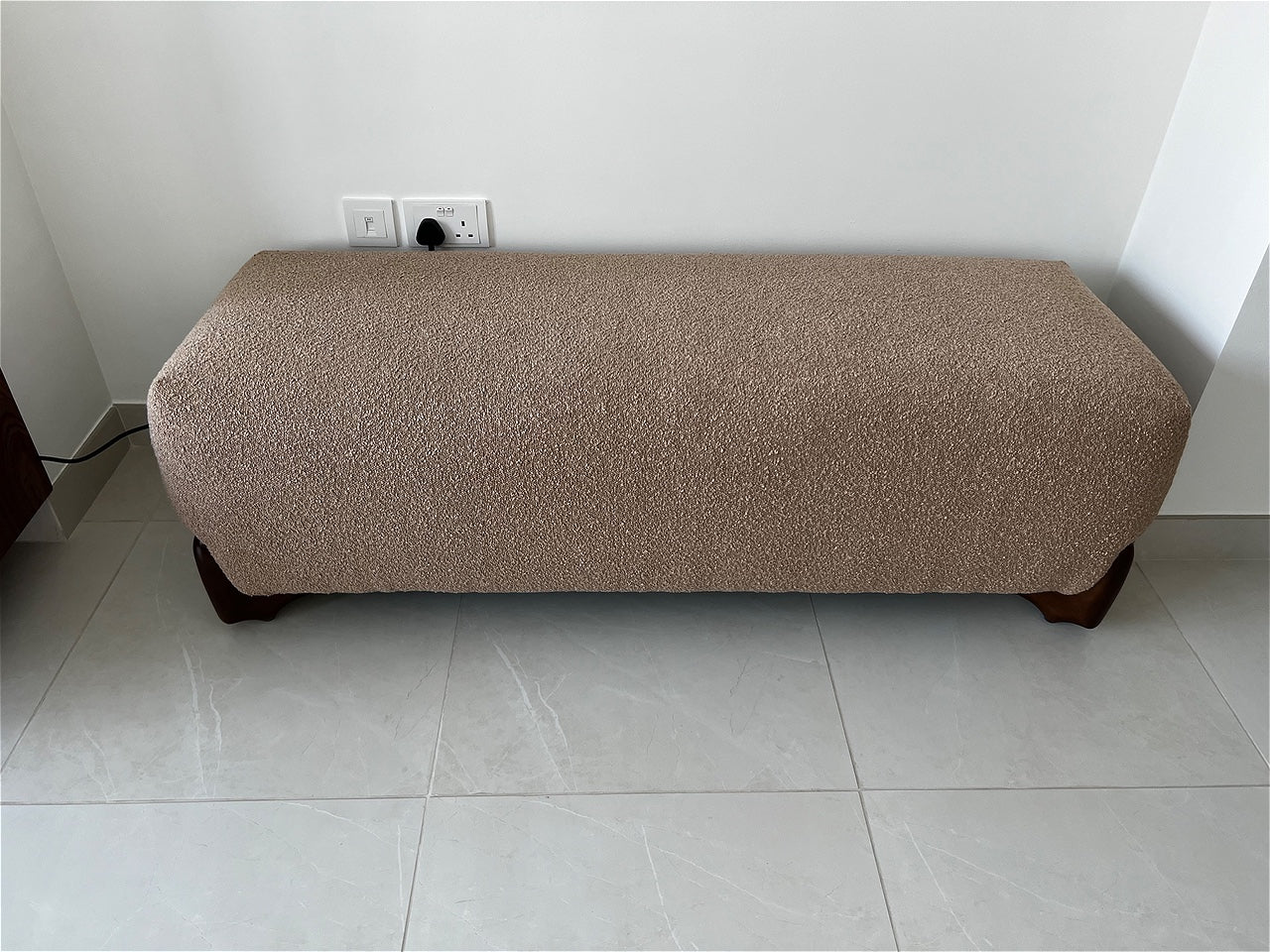 Kyoto Bench Camel Boucle image