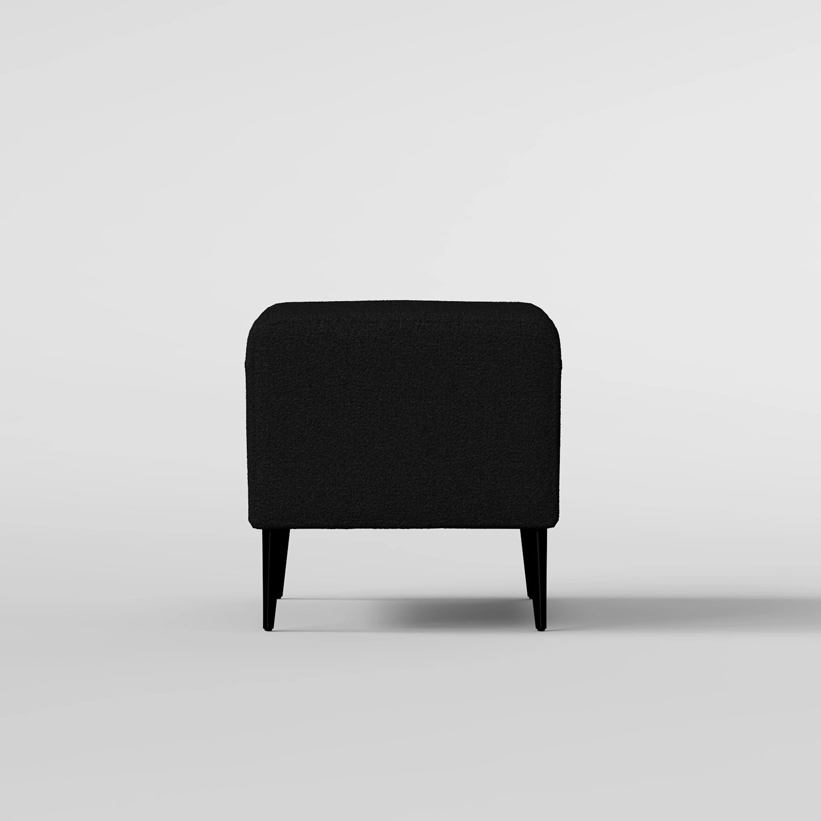 #Fabric_Boucle #Color_Black