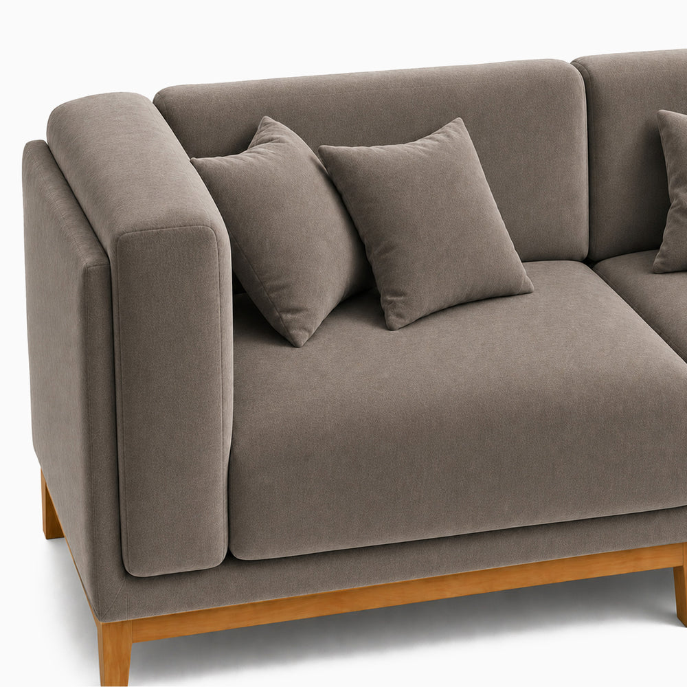 Marina Calm 3-Seater Straight Sofa