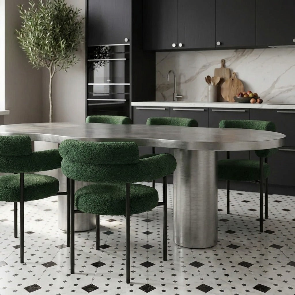 Massimo Steel Dining Table image