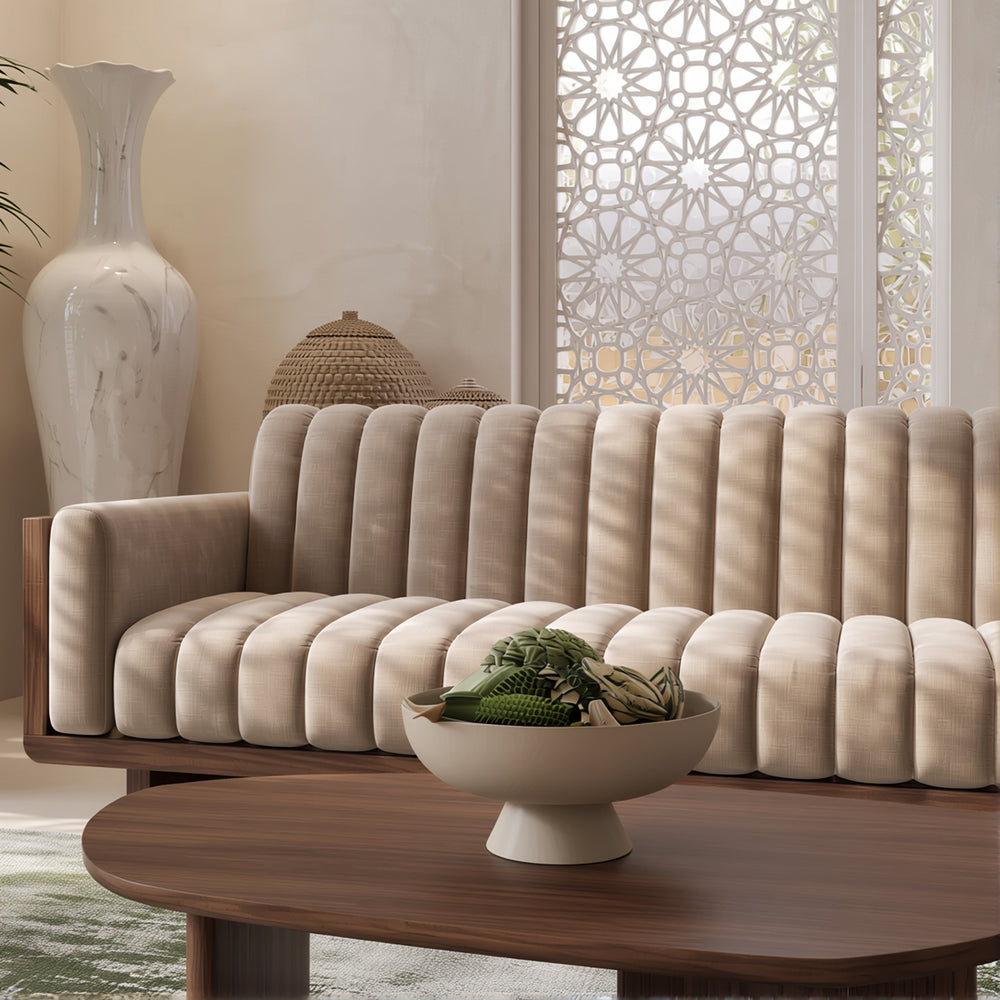 Hajar 3-Seater Straight Sofa