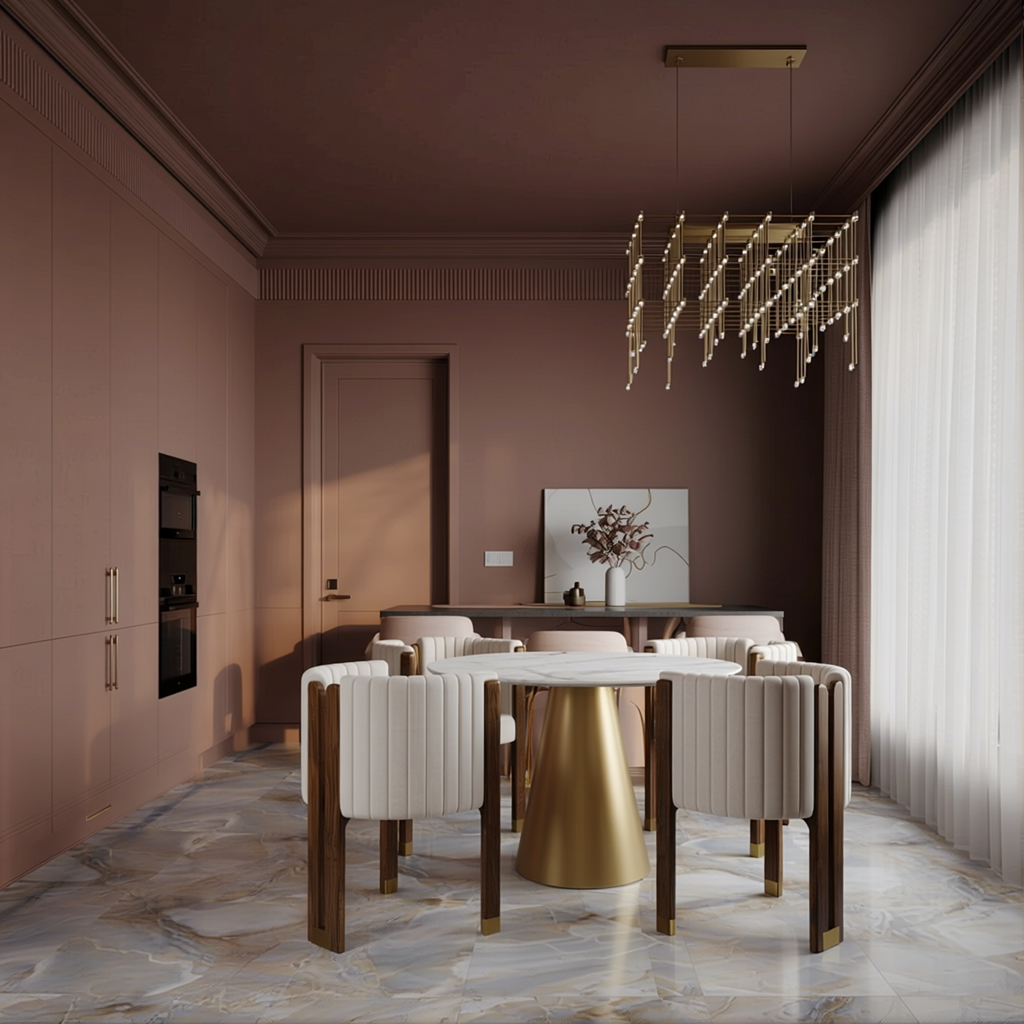 Blush Luxe Kitchen image
