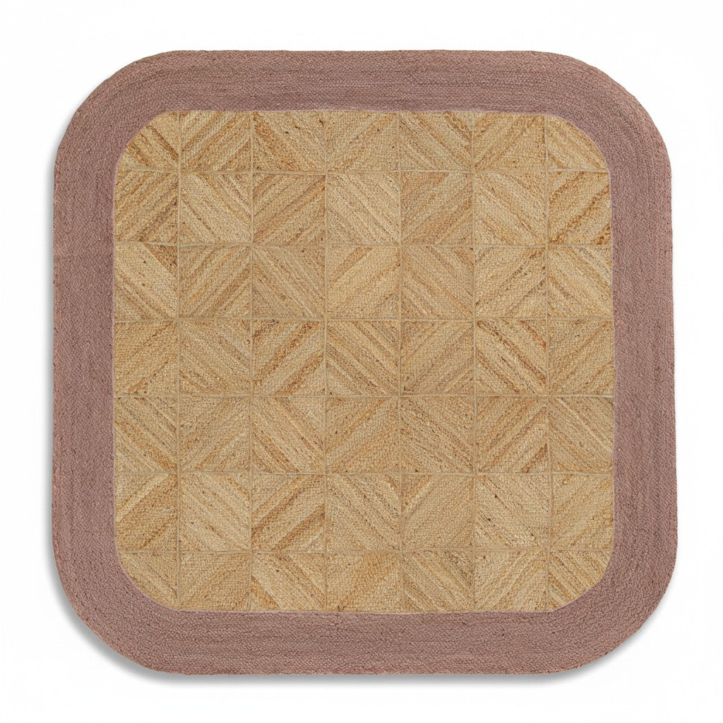 Frame Braided Rug