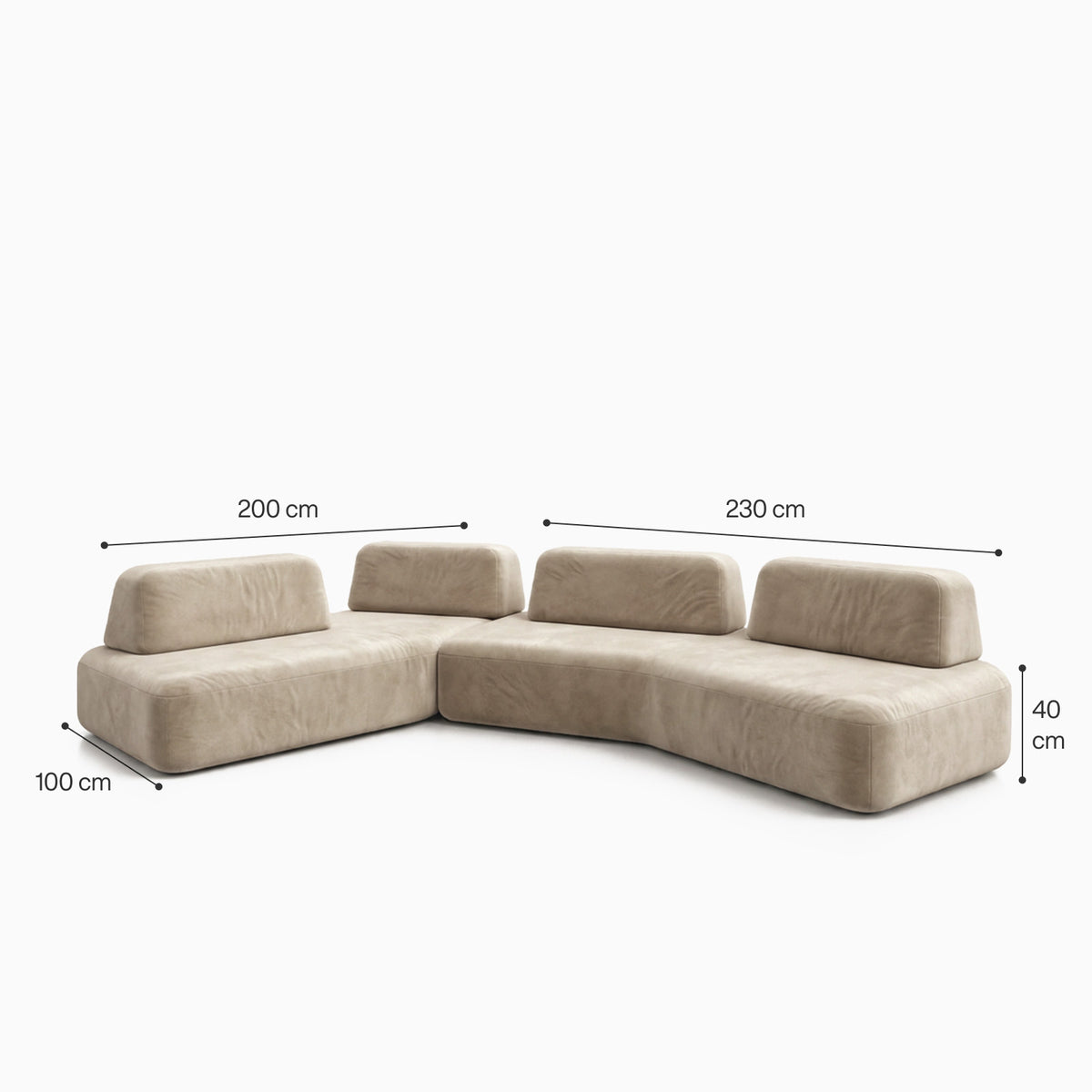Mound 4-Seater Corner Sofa image