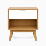 Light Oak & White
