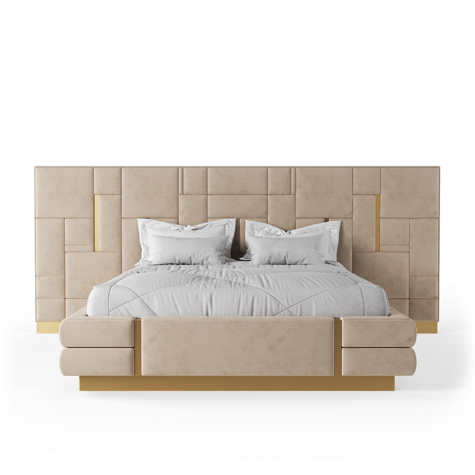 Art Deco King Size Bed