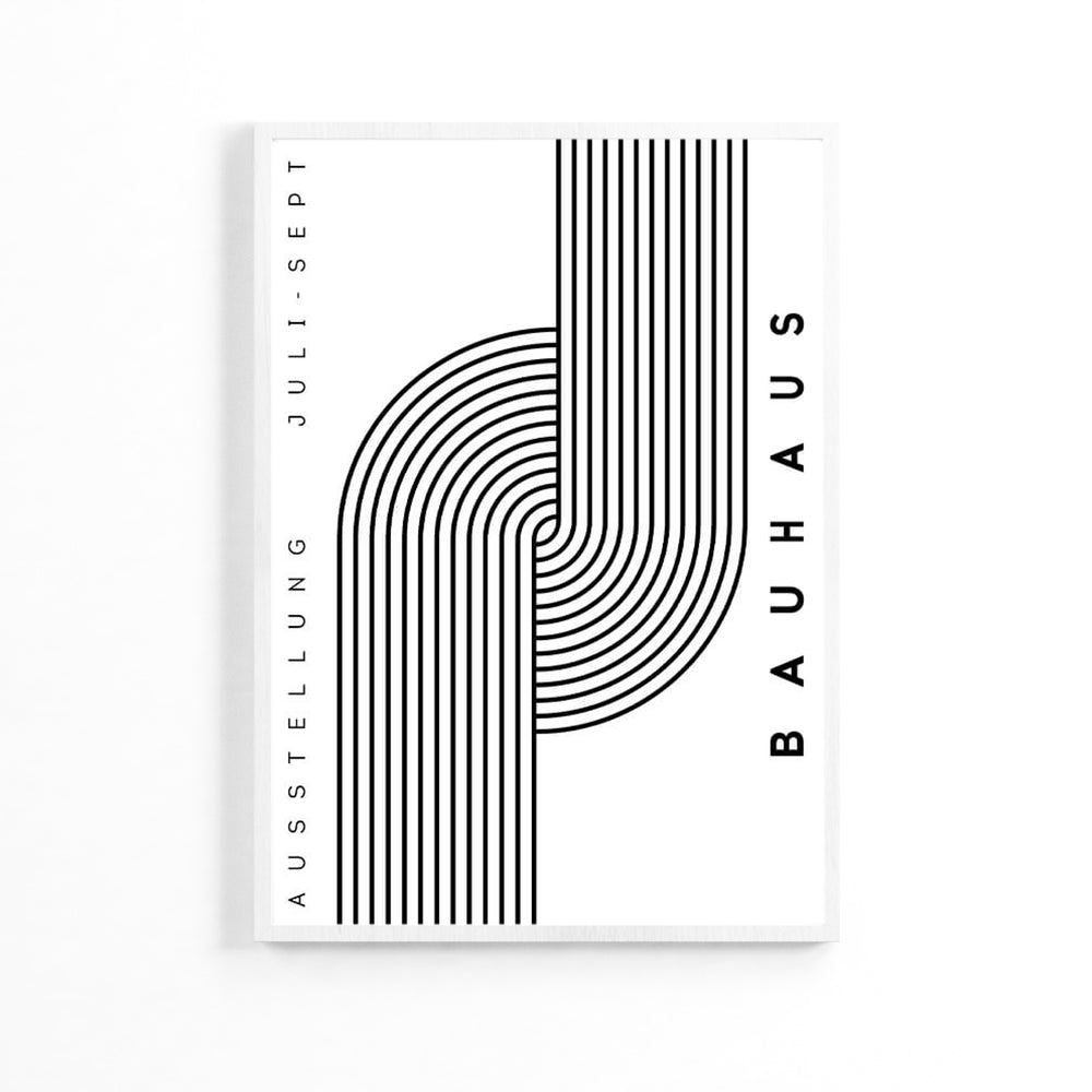 Плакат Баухауса