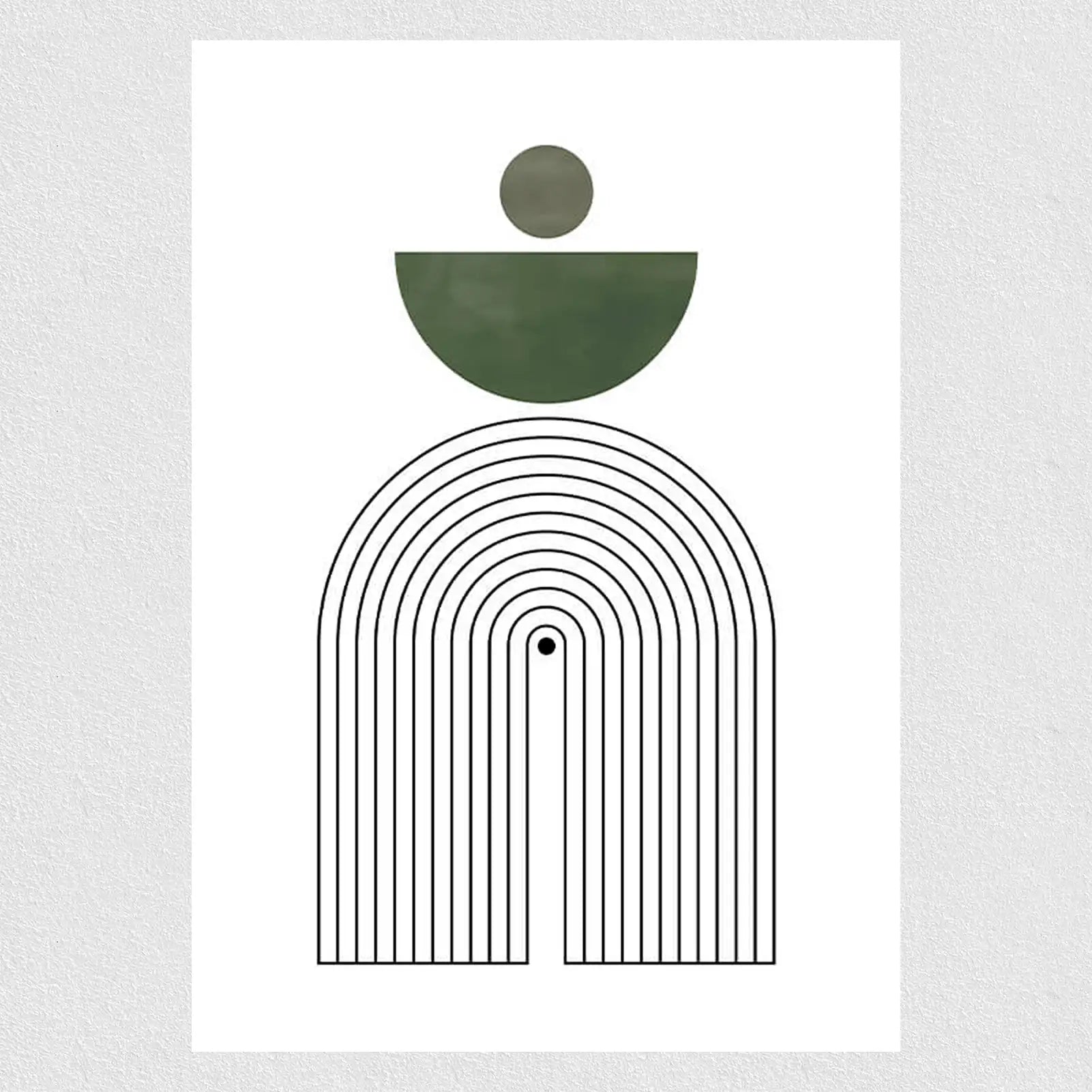Folded Light Poster