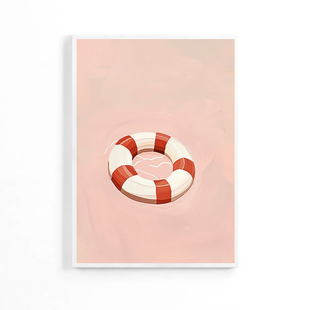 Плакат «Спасательный круг для плавания» image