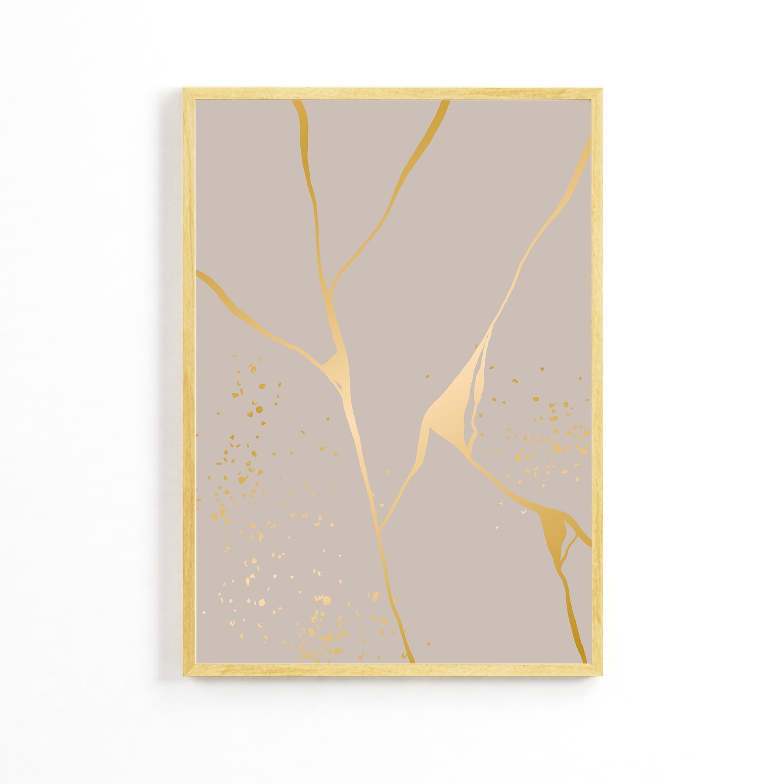 Плакат «Золотые линии» image