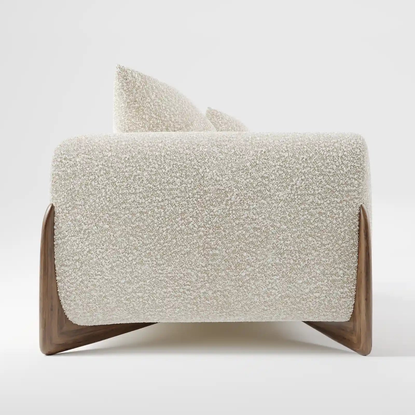 Timber 2-Seater Straight Sofa