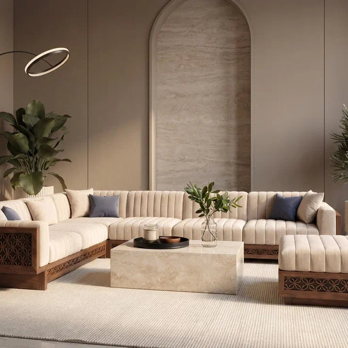 Lawn 7-Seater Corner Sofa image