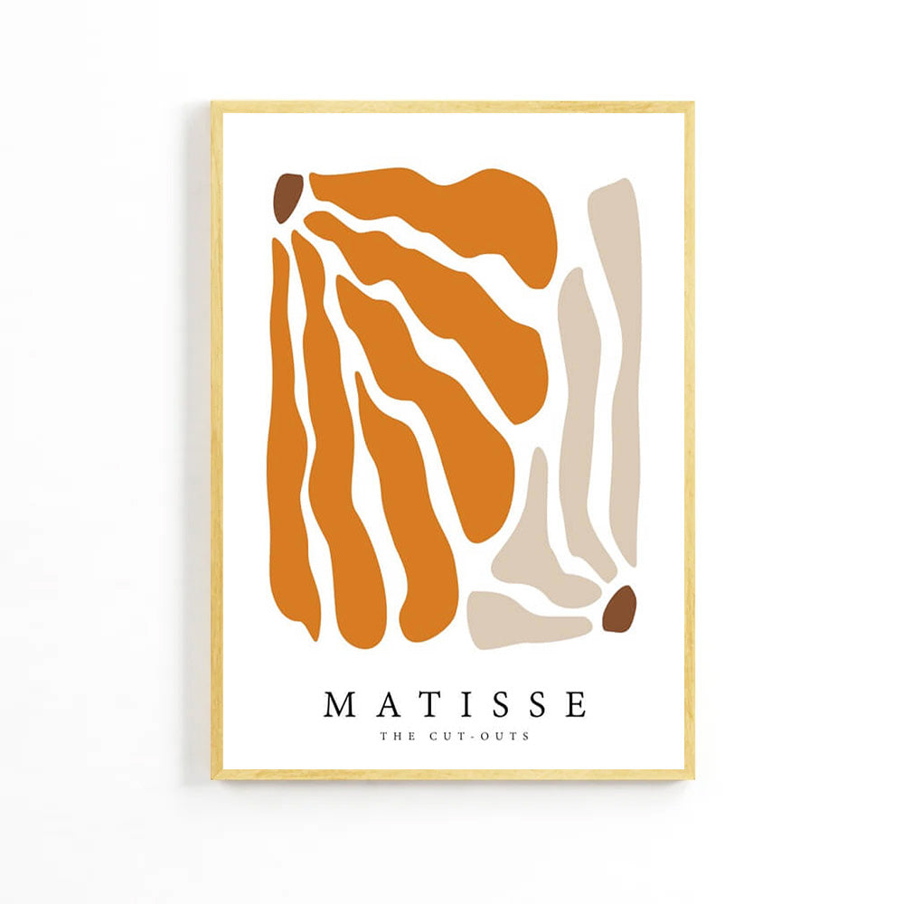 Плакат «Оранжевое настроение» Матисса image