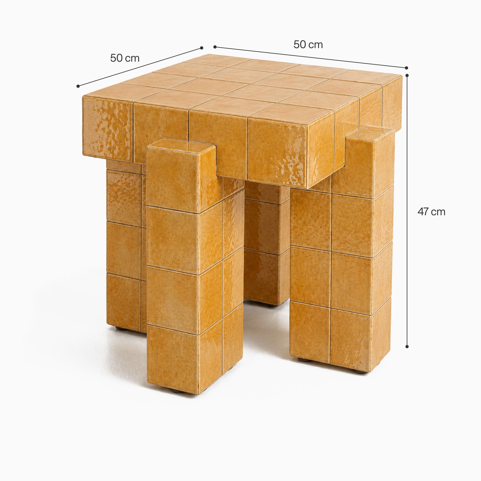 Honey Tile Side Table image