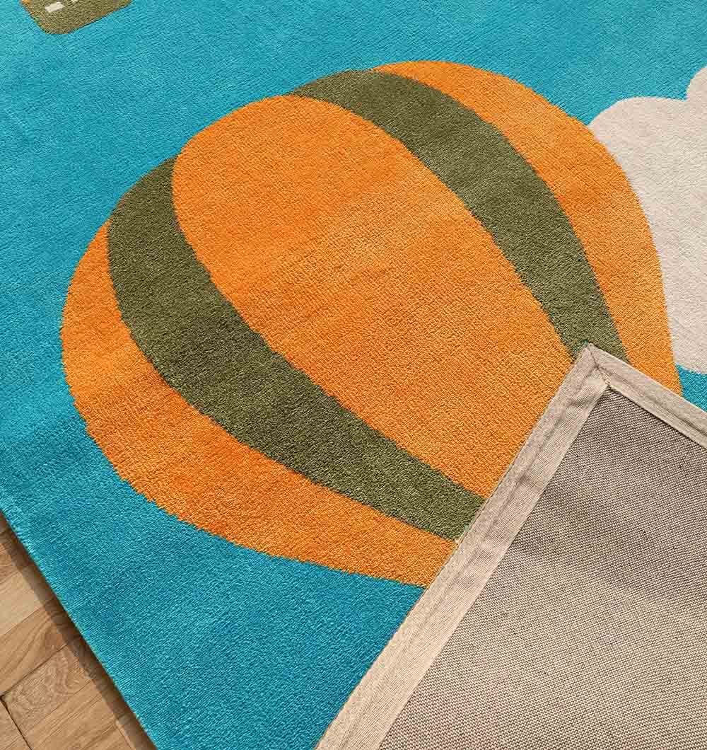 Sky Balloons Kids Rug image