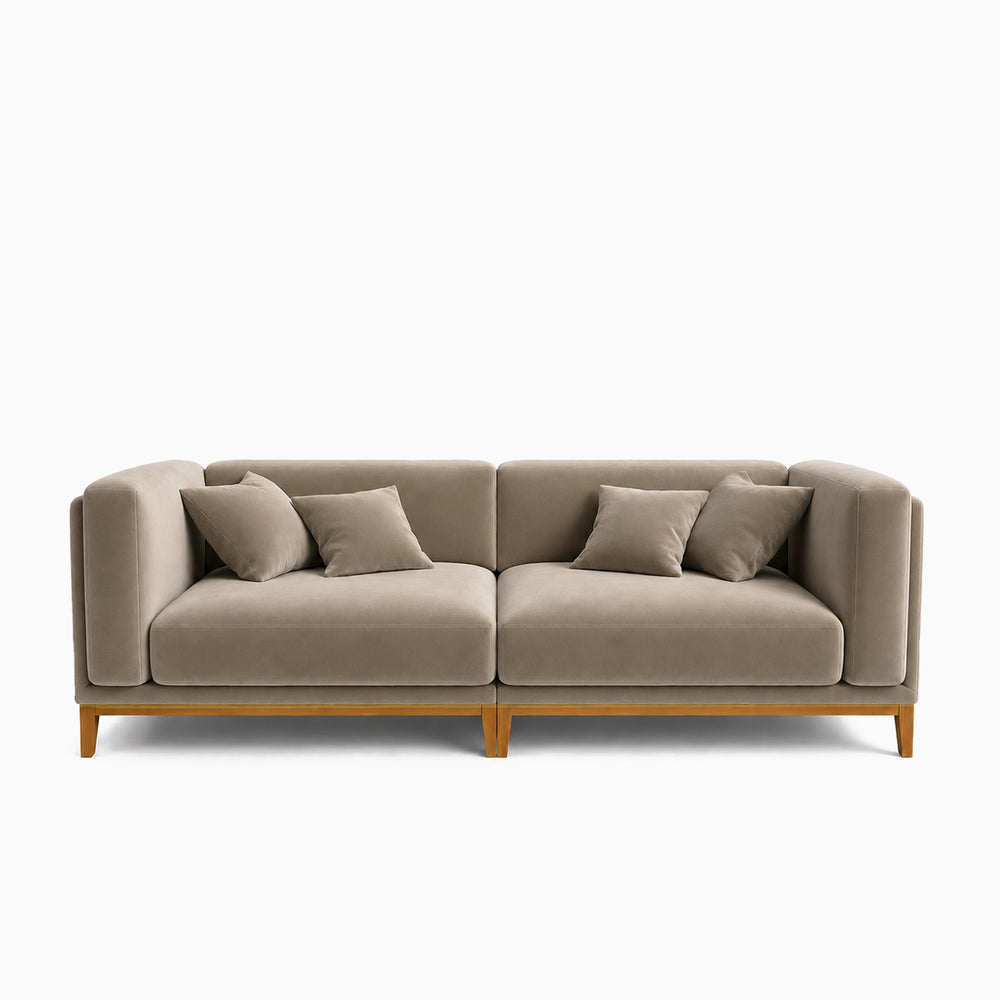Marina Calm 3-Seater Straight Sofa
