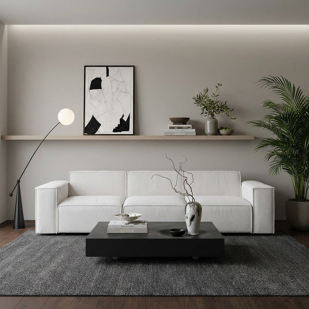 Lounge 3-Seater Straight Sofa