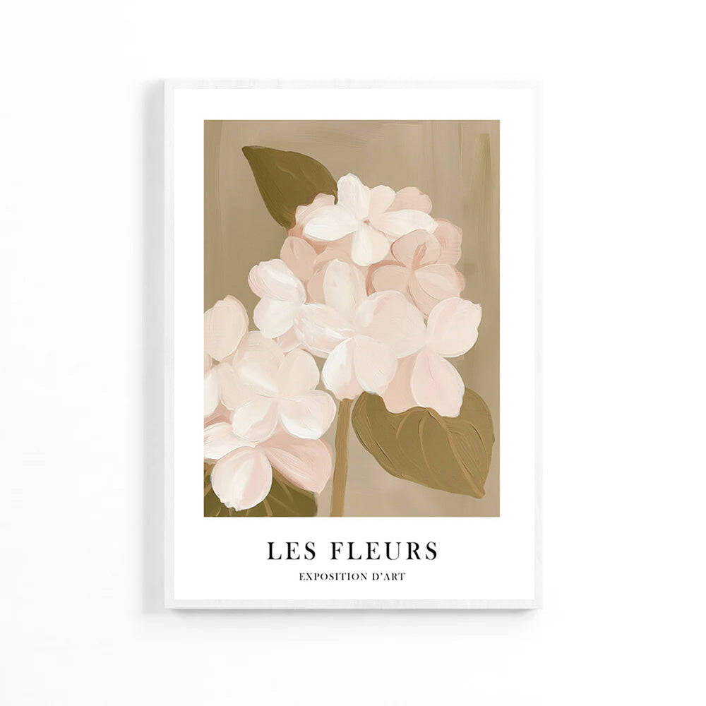 Плакат с гортензией image