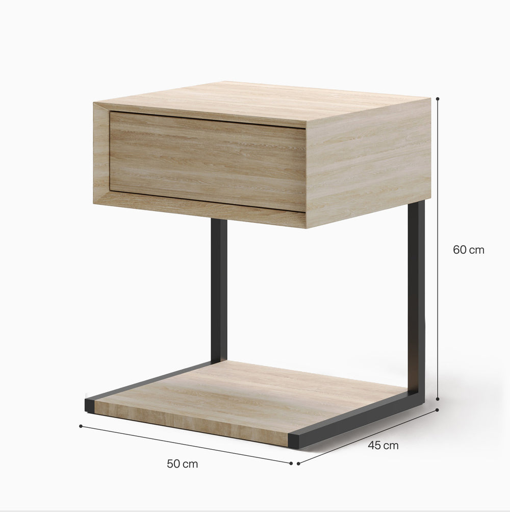 Vega Air Bedside Table