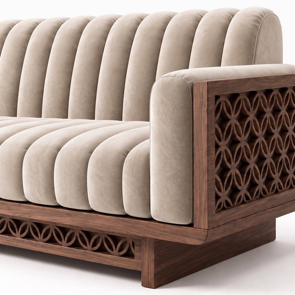 Hajar 3-Seater Straight Sofa image