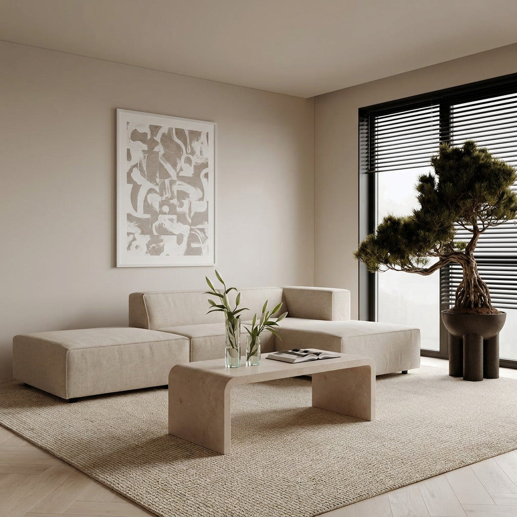 Palermo Crema Marble Coffee Table