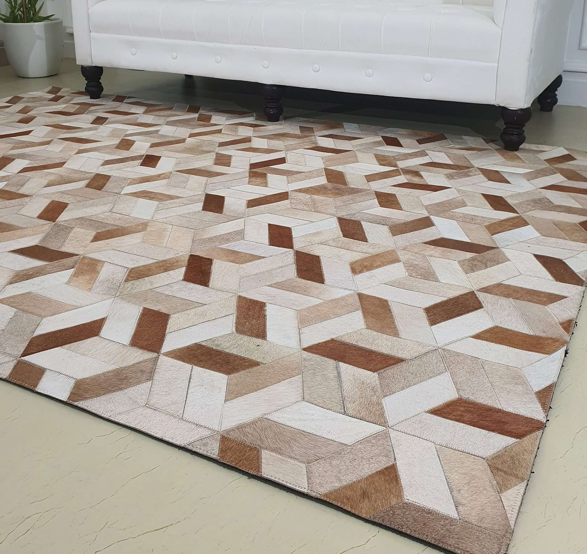 Sevilla Leather Rug