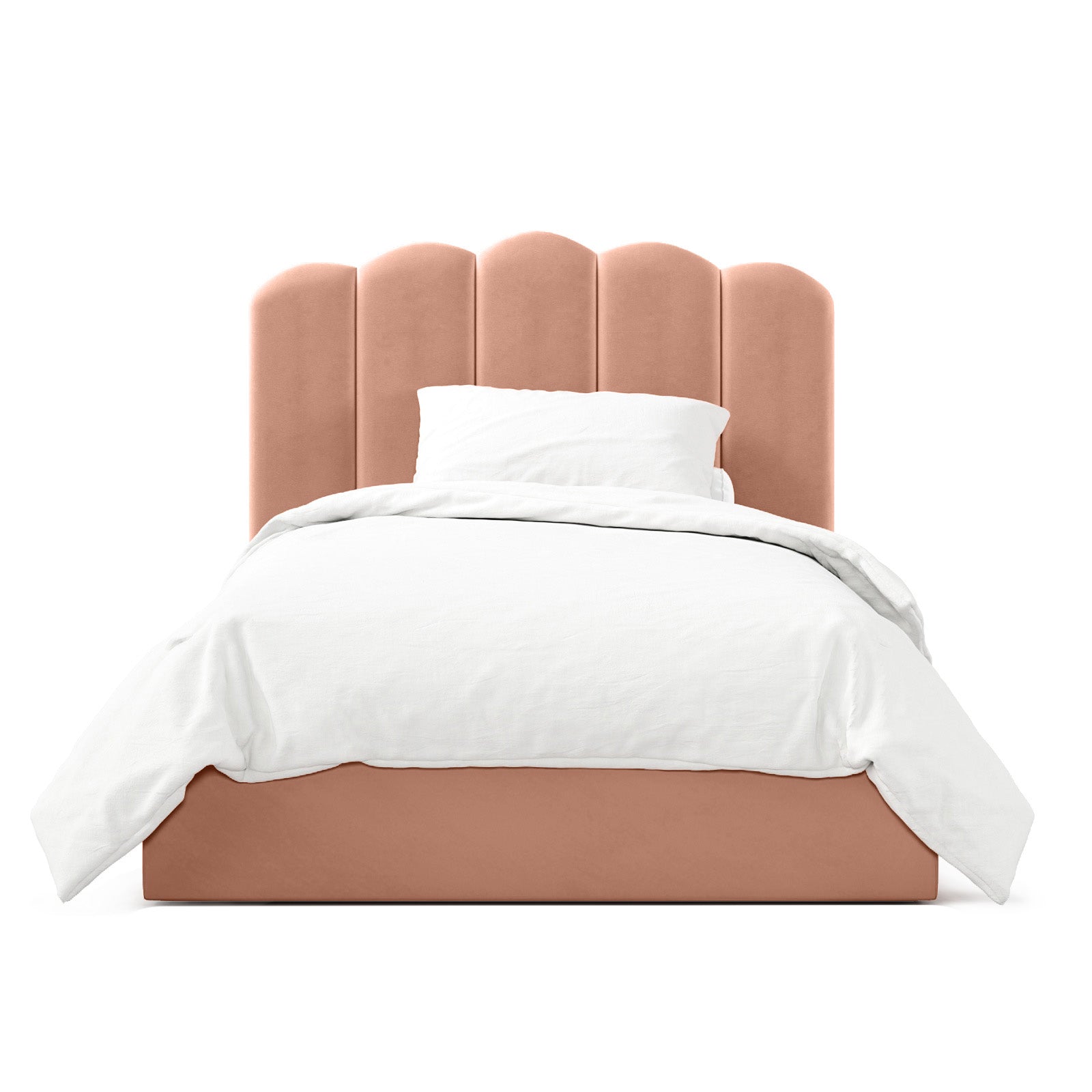 Soft Caramel Single Size Bed