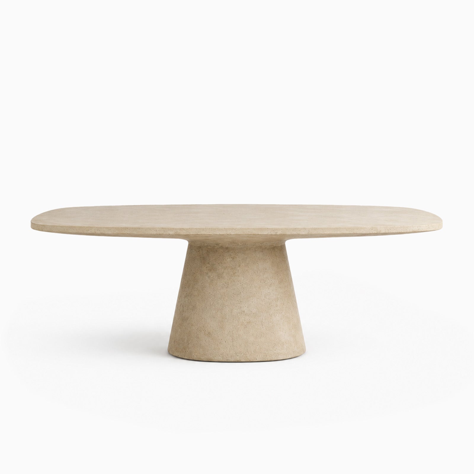 Bosa Cream Microconcrete Dining Table image