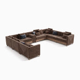 Deep Brown Velvet