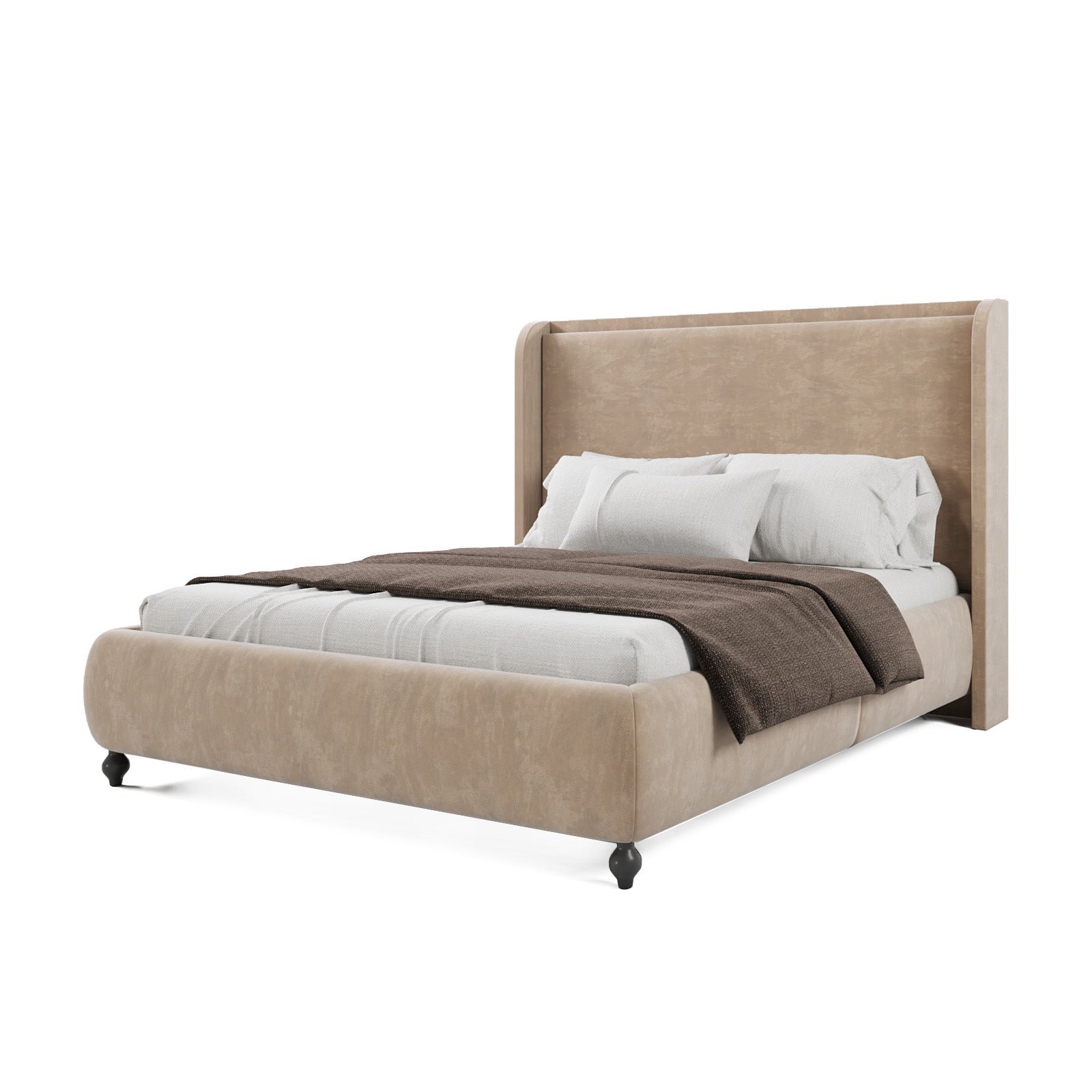Sand Twin Size Bed