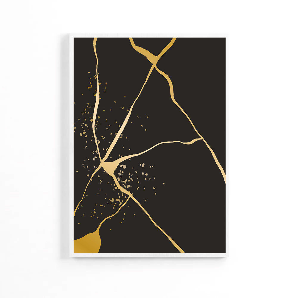 Golden Lines Dusk Poster image