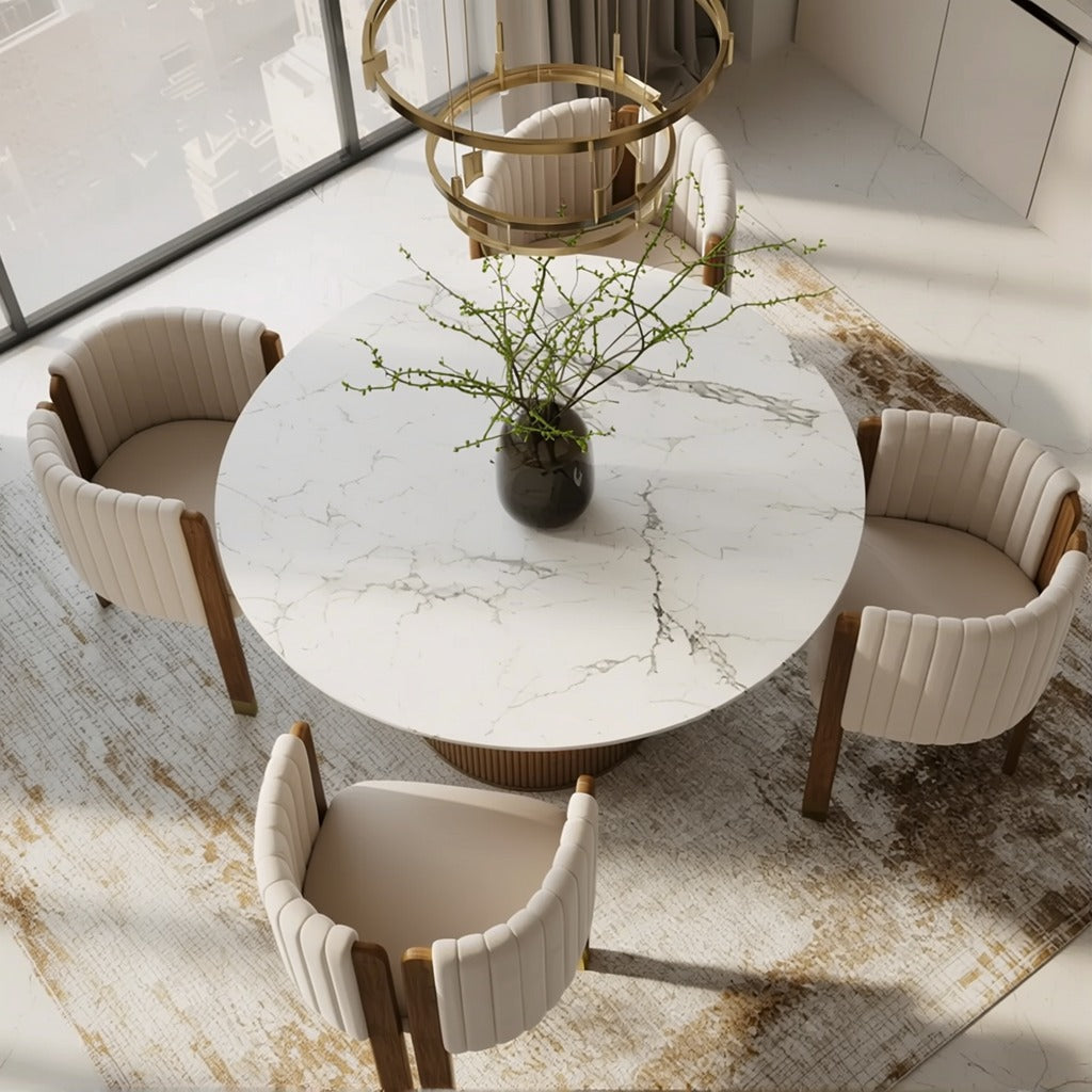 Bantu Marble Dining Table image