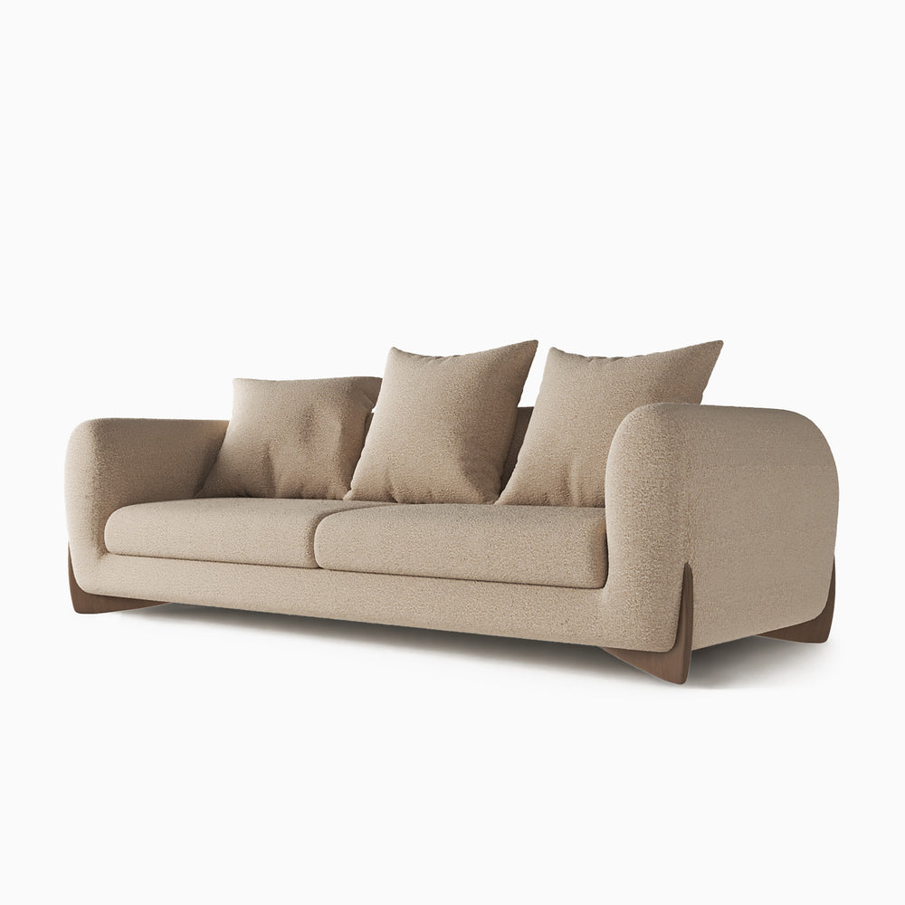 Kyoto 3-Seater Straight Sofa