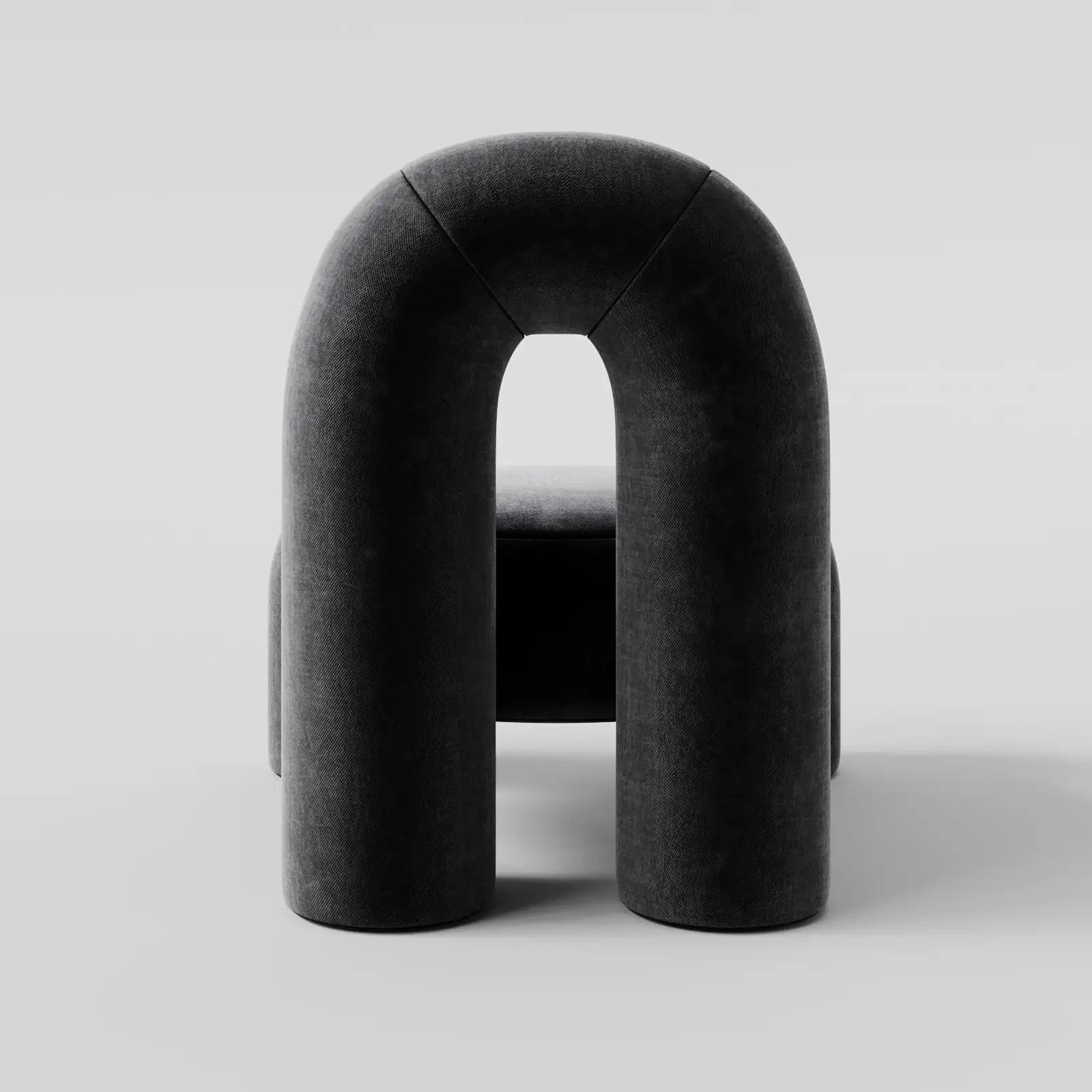 Lumi Sculptural Designed Velvet Chair