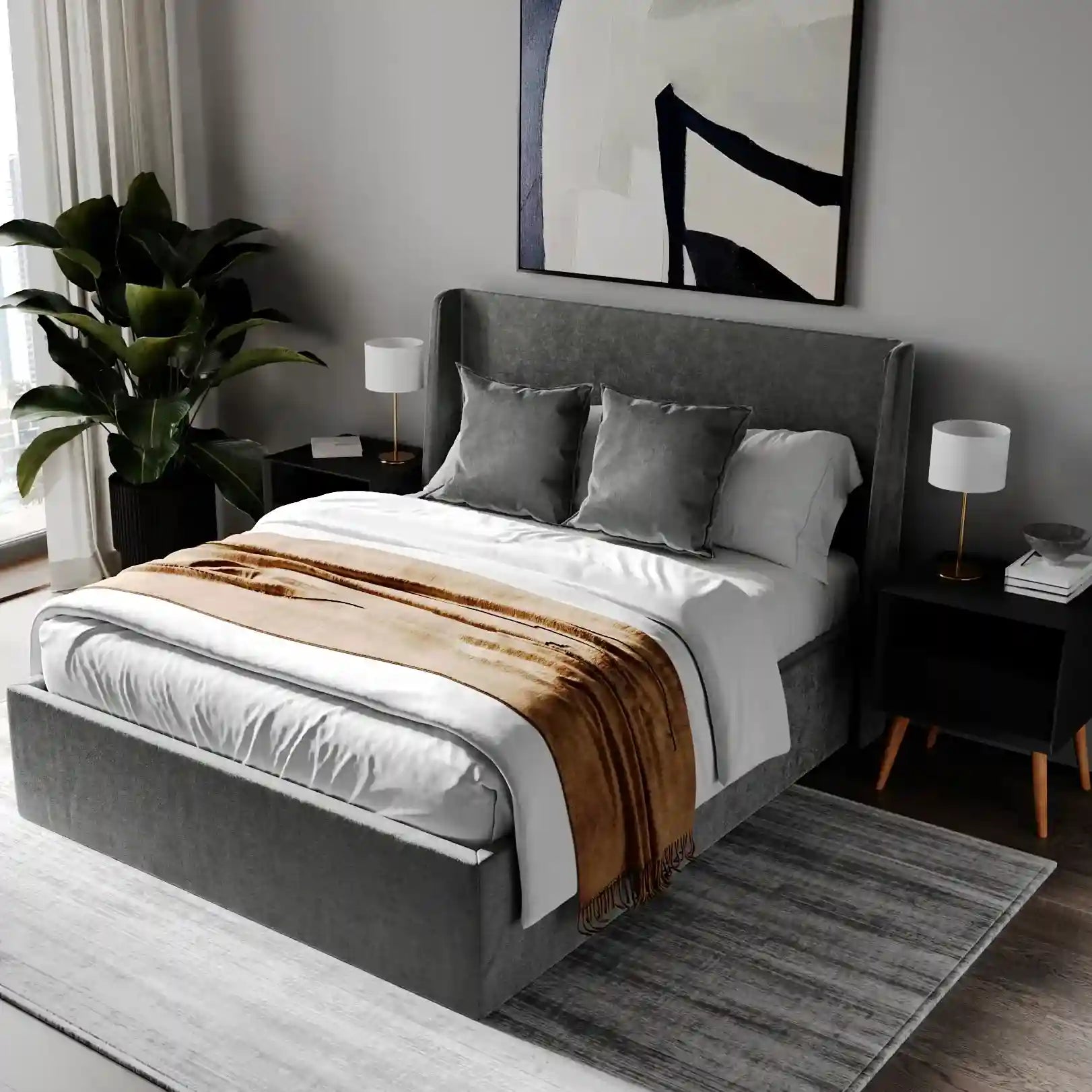 Urban Grey Bedroom Set