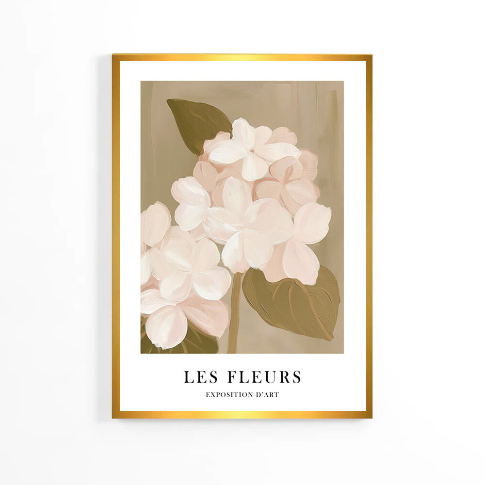 Плакат с гортензией image