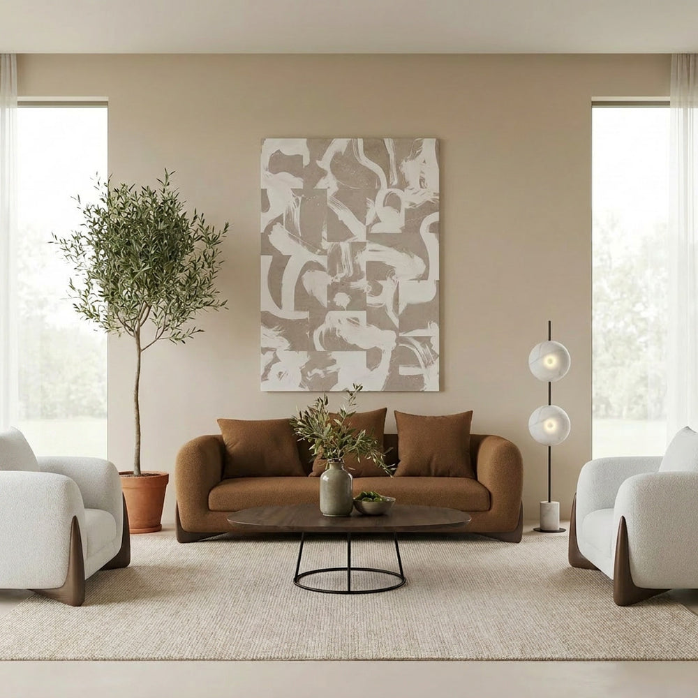 Kyoto 3-Seater Straight Sofa